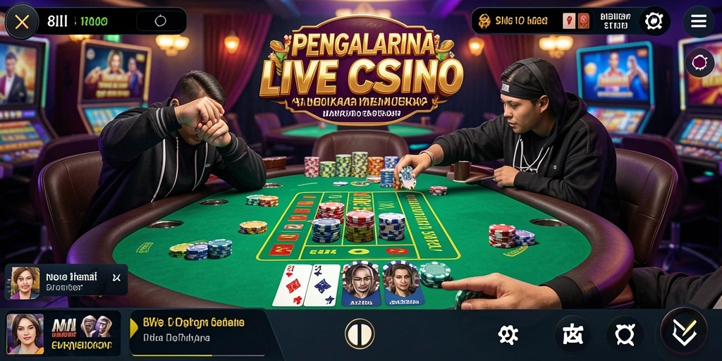 Gameplay Live Casino yang mengasyikkan di 8II.