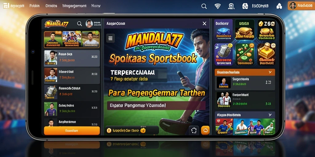 Menampilkan gameplay menarik pada aplikasi Sportsbook MANDALA77.