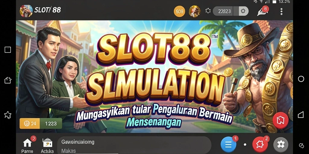 Tampilan menarik dari gameplay SLOT88 yang penuh warna dan seru.