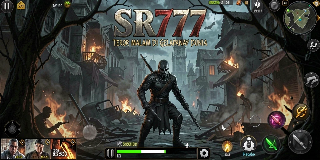 Gameplay SR777 yang penuh ketegangan dan teror.