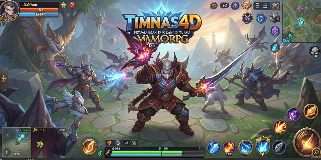 Gameplay seru dengan pertarungan epik di TIMNAS4D.